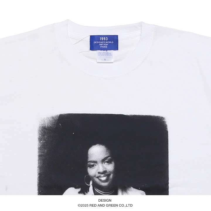 993 DESIGNED WORLD HIPHOP Tシャツ 半袖 メンズ レディース 春夏用 全3色 大きいサイズ ナインティーンナインティスリー Lauryn