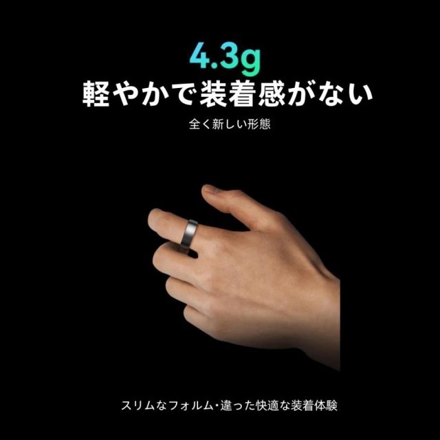 スマートリング 健康管理 日本製センサー心拍数 血中酸素 睡眠 実用的 5ATMM防水 Android/iPhone対応 全9サイズ プレゼント 敬老の日 23