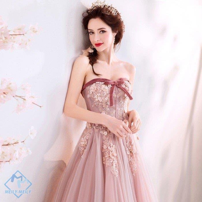 ロングドレス ウェディングドレス カラードレス パーティードレス 発表会 大きいサイズ 結婚式 ワン