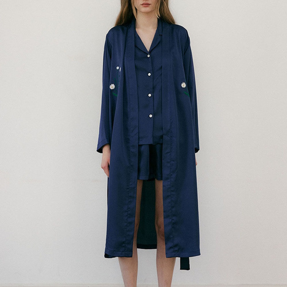 JOS BTS JIMIN 着用 Havana Navy Robe 男女兼用 正規品 JOS BTS JIMIN 着用 Havana Navy Robe 男女兼用 正規品