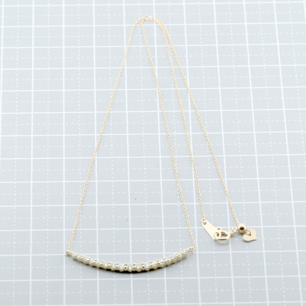 GSTV ラインダイヤモンド ネックレス 0.60ct K18YG(18金 イエローゴールド) 質屋出品 GSTV ラインダイヤモンド ネックレス 0.60ct K18YG(18金 イエローゴールド) 質屋出品