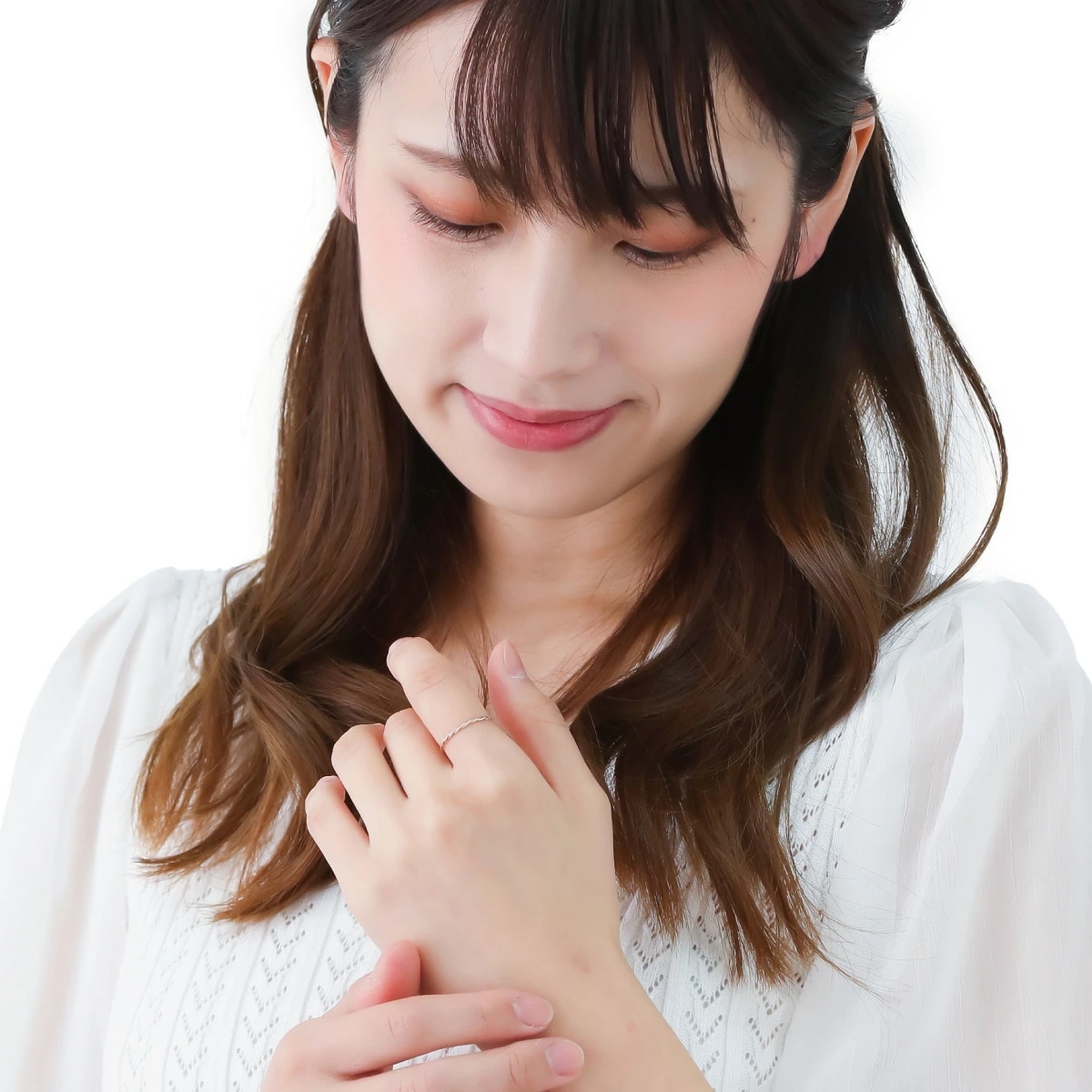 リング プラチナ pt900 K18 ツイスト ひねり ねじり 華奢 細身 細い お肌に優しい 上品