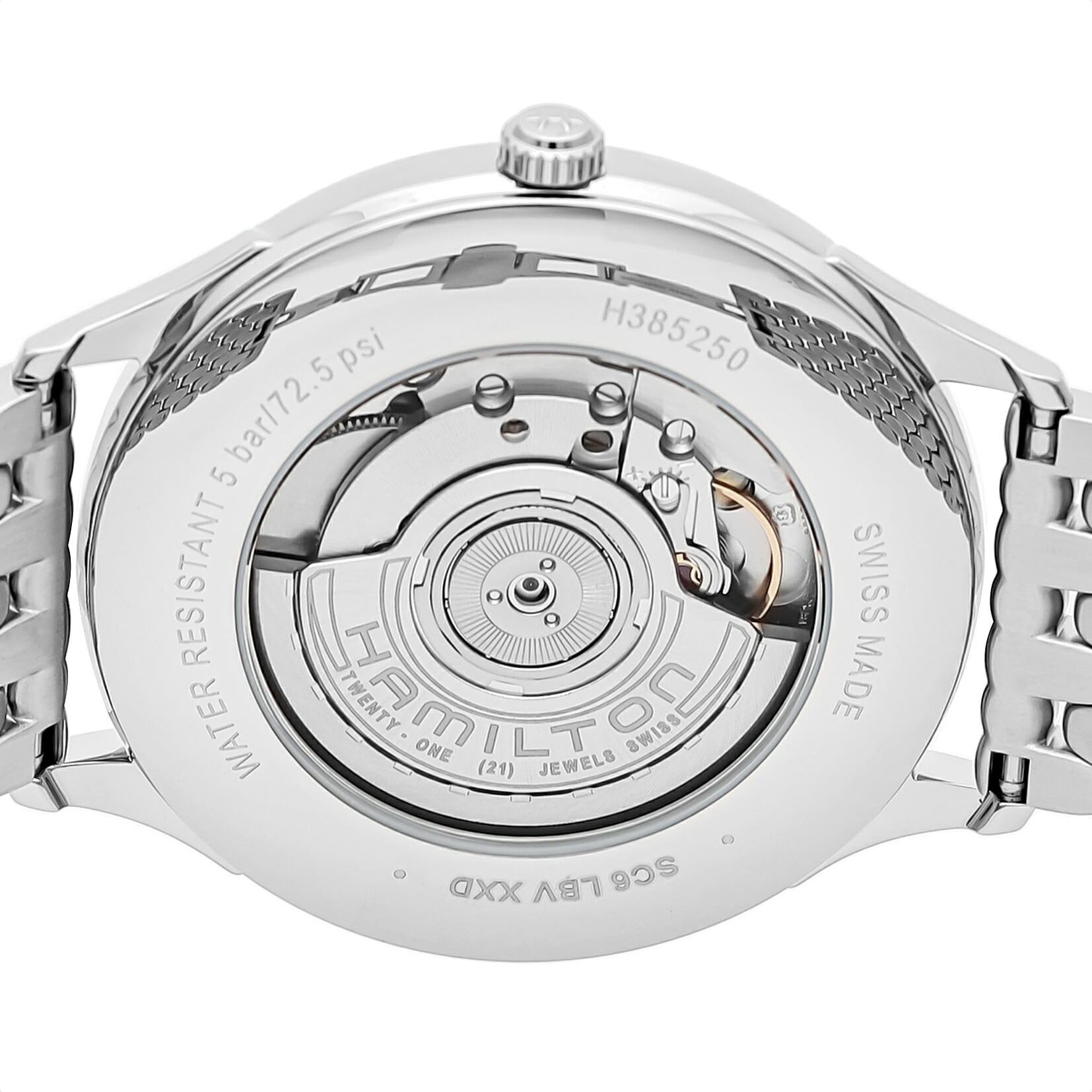 【腕時計】 HAMILTON(ハミルトン) Jazzmaster / ジャズマスター メンズ グレー 自動巻 H38525181 時計 ブランド