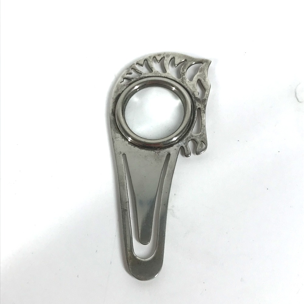 雑貨 シュバル ルーペ 馬 アニマル メタル シルバー