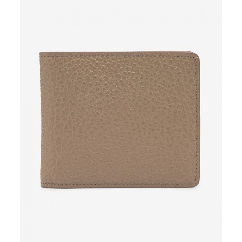 メゾンマルジェラメンズ 4ステッチスリム二つ折り財布-シャモア/SA1UI0016P4455T2172 メゾンマルジェラメンズ 4ステッチスリム二つ折り財布-シャモア/SA1UI0016P4455T2172