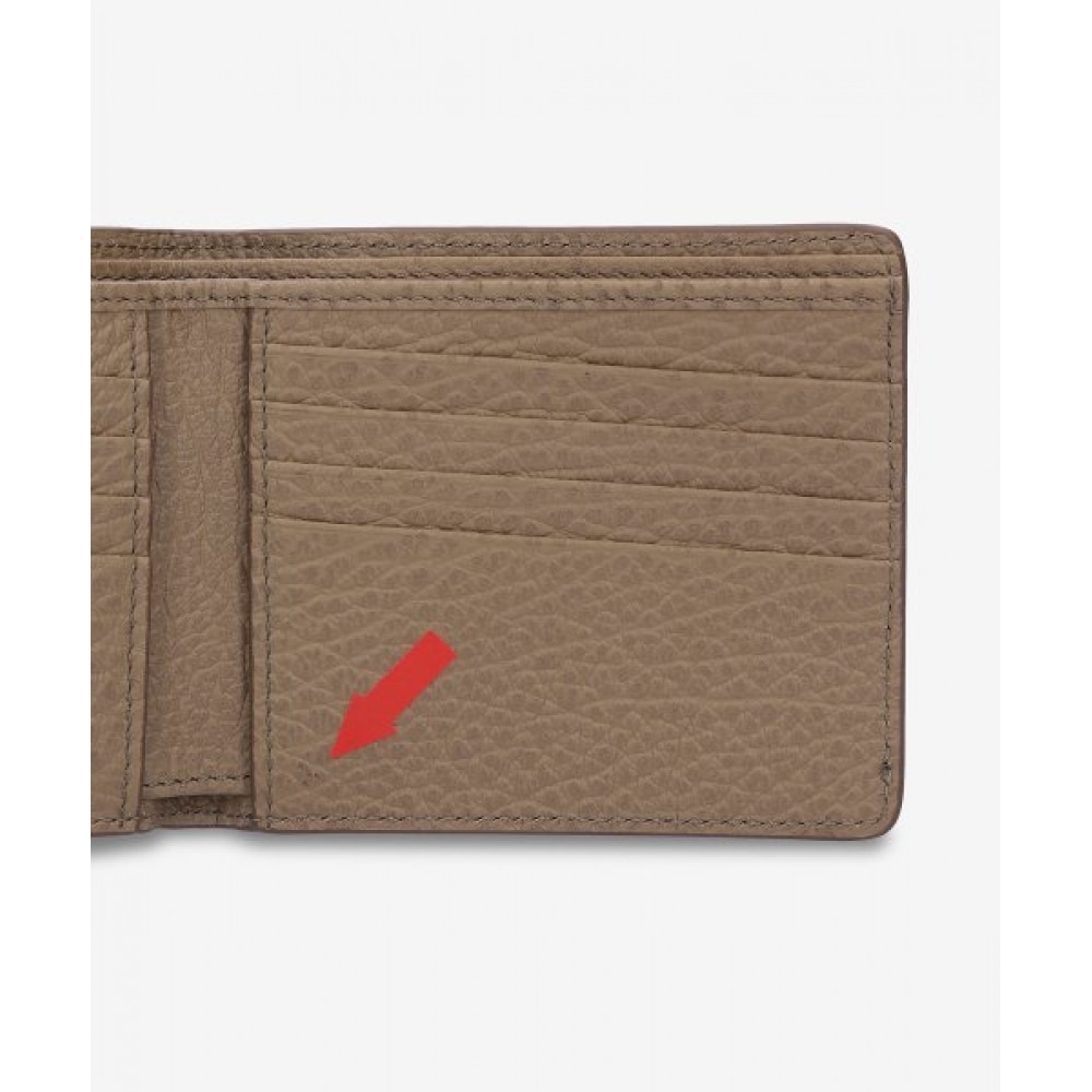 メゾンマルジェラメンズ 4ステッチスリム二つ折り財布-シャモア/SA1UI0016P4455T2172 メゾンマルジェラメンズ 4ステッチスリム二つ折り財布-シャモア/SA1UI0016P4455T2172