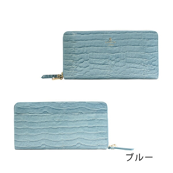 財布 レディース ラウンド長財布 マゼンダ