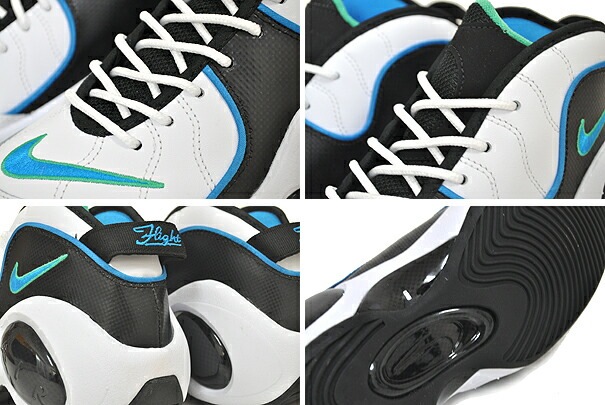 エア ズームフライト 95 JASON KIDD dm0524-100 ホワイト ブラック ダラス マブス