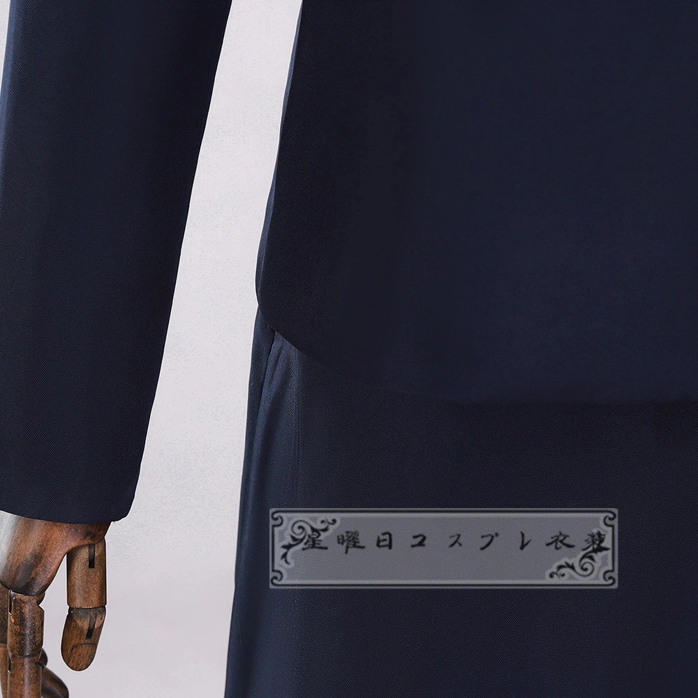 大安売り在庫品呪術廻戦家入硝子コスプレ衣装コスチューム『ブルーブラック色』 大安売り在庫品呪術廻戦家入硝子コスプレ衣装コスチューム『ブルーブラック色』