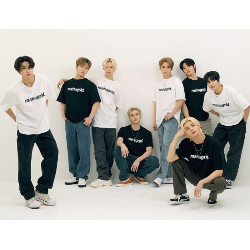 [Stray kids 着用] BASIC LOGO TEE 10色 韓国 アイドル K-POP
