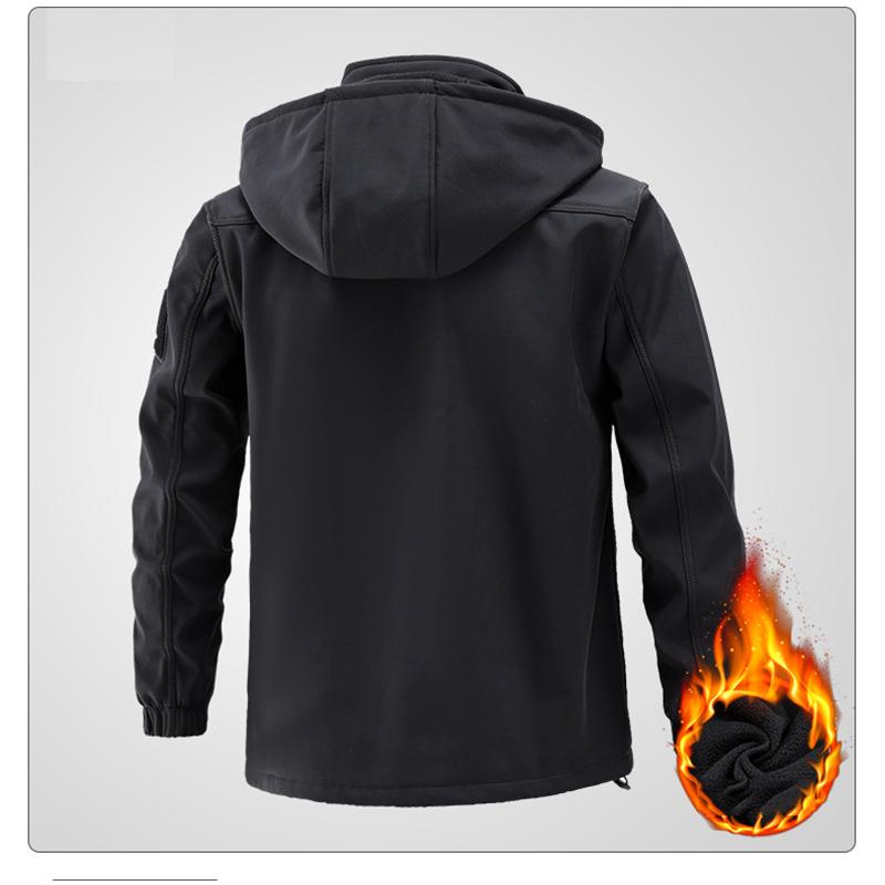 作業着 メンズ ジャージ セットアップ 上下セット マウンテンパーカー 冷え対策 ウエストゴム ベルト使用可能 裏起毛 暖かい 登山 アウトドア