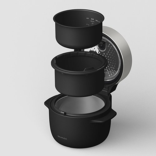 バルミューダ ザ ゴハン 3合炊き電気炊飯器 BALMUDA The Gohan K03A-WH