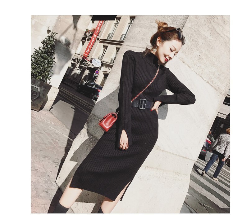 3色 レトロ風 ワンピース 長袖 春 秋 冬 きれいめ カジュアル かわいい ロング フォーマル ニット ワンピ ワンピドレス ペンシルスカート コクーンスカート タイトスカート ニットスカート 膝丈 3色 レトロ風 ワンピース 長袖 春 秋 冬 きれいめ カジュアル かわいい ロング フォーマル ニット ワンピ ワンピドレス ペンシルスカート コクーンスカート タイトスカート ニットスカート 膝丈
