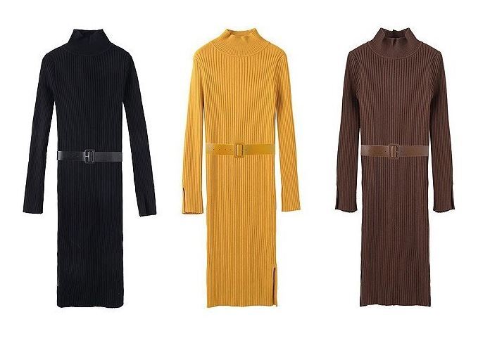 3色 レトロ風 ワンピース 長袖 春 秋 冬 きれいめ カジュアル かわいい ロング フォーマル ニット ワンピ ワンピドレス ペンシルスカート コクーンスカート タイトスカート ニットスカート 膝丈 3色 レトロ風 ワンピース 長袖 春 秋 冬 きれいめ カジュアル かわいい ロング フォーマル ニット ワンピ ワンピドレス ペンシルスカート コクーンスカート タイトスカート ニットスカート 膝丈