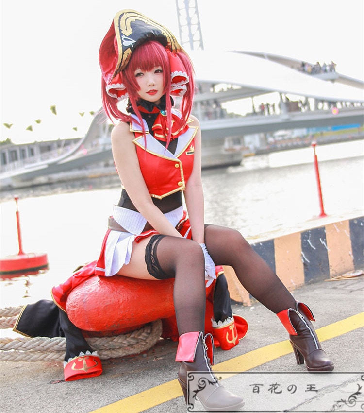 在庫品 VTuber バーチャルライバー 宝鐘マリン コスプレ衣装 コスチューム mdprevattcaulkingandwaterproofing.com
