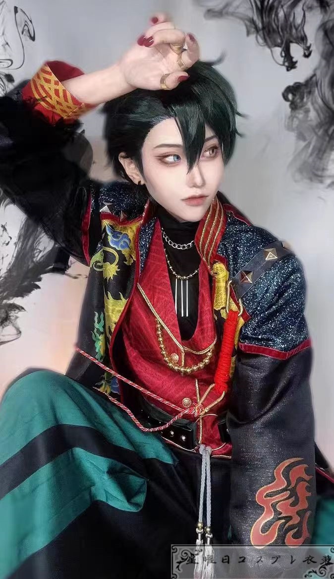 ES あんさんぶるスターズ スカウト！黄金天 黄金天衣装 乱凪砂 白鳥藍良 天満光 影片みか コスプレ衣装 コスチューム