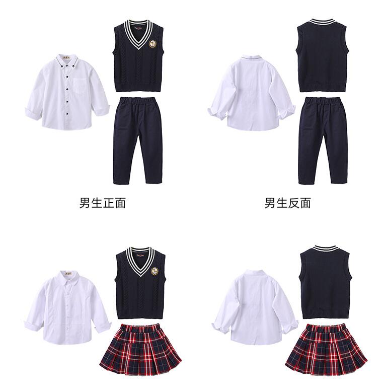 キッズ学園制服 子供イギリス風4点セットアップ ニットベスト キッズダンス衣装 女の子 男の子 小学生 ベスト+パンツ+シャツ+ネクタイ/リボン4点セット秋冬幼稚園制服 団体服 チェック柄 フォーマル キッズ学園制服 子供イギリス風4点セットアップ ニットベスト キッズダンス衣装 女の子 男の子 小学生 ベスト+パンツ+シャツ+ネクタイ/リボン4点セット秋冬幼稚園制服 団体服 チェック柄 フォーマル