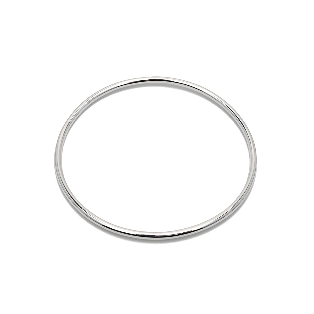 925 細幅 シンプル バングル [cb064]