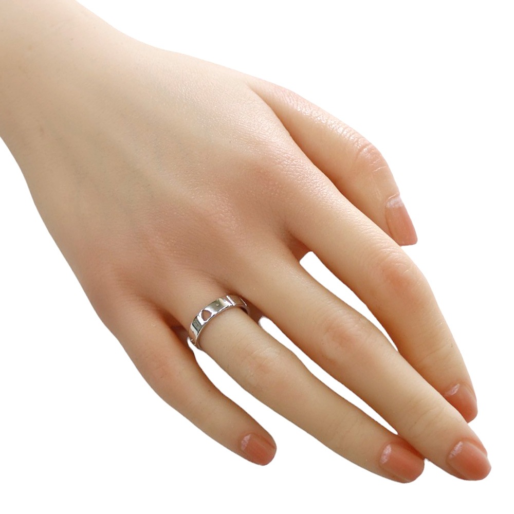 グッチ アモール アイコン リング 指輪 8.5号 18金 K18ホワイトゴールド GUCCI 中古 美品 グッチ アモール アイコン リング 指輪 8.5号 18金 K18ホワイトゴールド GUCCI 中古 美品