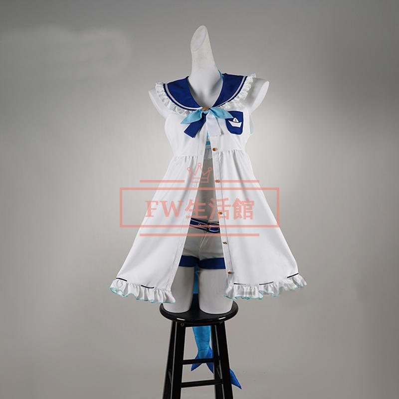 【新品開催 即納】バーチャルYouTuber VTuber ホロライブ がうる・ぐら Gawr Gura コスプレ衣装 コスチューム cosplay イベント演出服アニメ変装仮装 ハロウィン