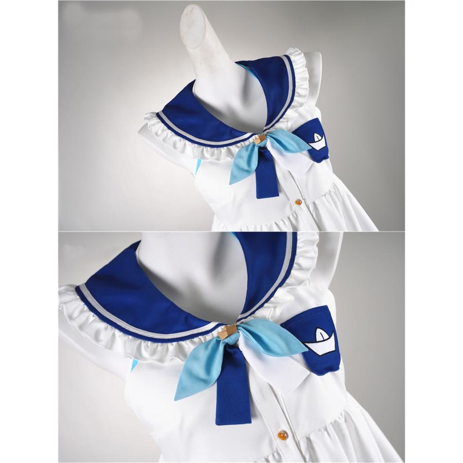 【新品開催 即納】バーチャルYouTuber VTuber ホロライブ がうる・ぐら Gawr Gura コスプレ衣装 コスチューム cosplay イベント演出服アニメ変装仮装 ハロウィン