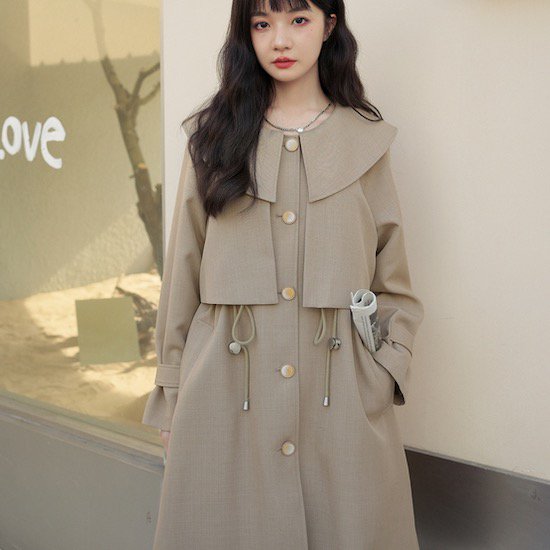 【取寄:納期2週間】コート レディース トレンチコート ウィンドブレーカー シック デザイン アウター 羽織り おしゃれ ジャケット 秋コート スプリングコート コート レディース トレンチコート 【取寄:納期2週間】コート レディース トレンチコート ウィンドブレーカー シック デザイン アウター 羽織り おしゃれ ジャケット 秋コート スプリングコート コート レディース トレンチコート