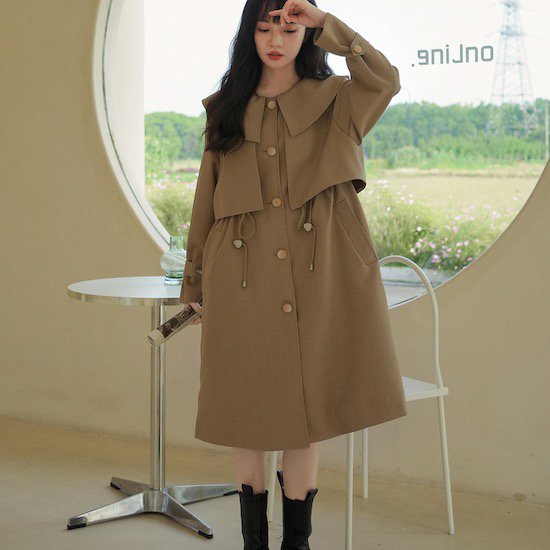 【取寄:納期2週間】コート レディース トレンチコート ウィンドブレーカー シック デザイン アウター 羽織り おしゃれ ジャケット 秋コート スプリングコート コート レディース トレンチコート 【取寄:納期2週間】コート レディース トレンチコート ウィンドブレーカー シック デザイン アウター 羽織り おしゃれ ジャケット 秋コート スプリングコート コート レディース トレンチコート