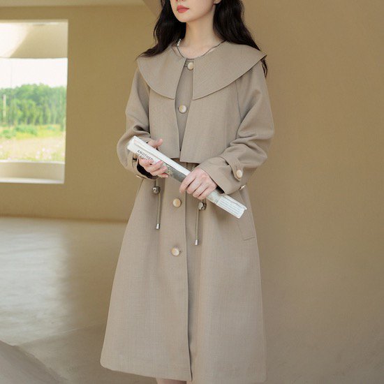 【取寄:納期2週間】コート レディース トレンチコート ウィンドブレーカー シック デザイン アウター 羽織り おしゃれ ジャケット 秋コート スプリングコート コート レディース トレンチコート 【取寄:納期2週間】コート レディース トレンチコート ウィンドブレーカー シック デザイン アウター 羽織り おしゃれ ジャケット 秋コート スプリングコート コート レディース トレンチコート
