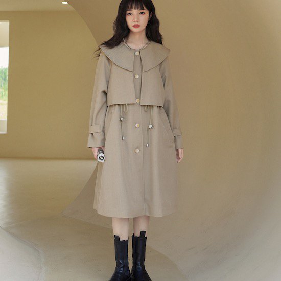 【取寄:納期2週間】コート レディース トレンチコート ウィンドブレーカー シック デザイン アウター 羽織り おしゃれ ジャケット 秋コート スプリングコート コート レディース トレンチコート 【取寄:納期2週間】コート レディース トレンチコート ウィンドブレーカー シック デザイン アウター 羽織り おしゃれ ジャケット 秋コート スプリングコート コート レディース トレンチコート