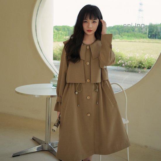 【取寄:納期2週間】コート レディース トレンチコート ウィンドブレーカー シック デザイン アウター 羽織り おしゃれ ジャケット 秋コート スプリングコート コート レディース トレンチコート 【取寄:納期2週間】コート レディース トレンチコート ウィンドブレーカー シック デザイン アウター 羽織り おしゃれ ジャケット 秋コート スプリングコート コート レディース トレンチコート