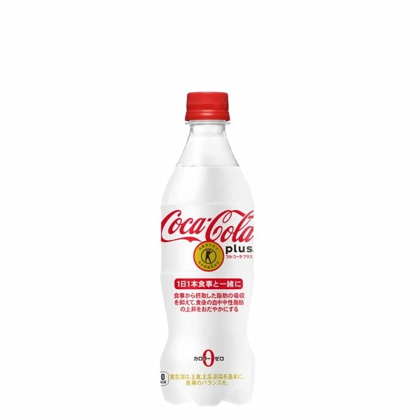 コカコーラプラス 470ml PET ペットボトル 炭酸飲料 4ケース 24本 合計 96本