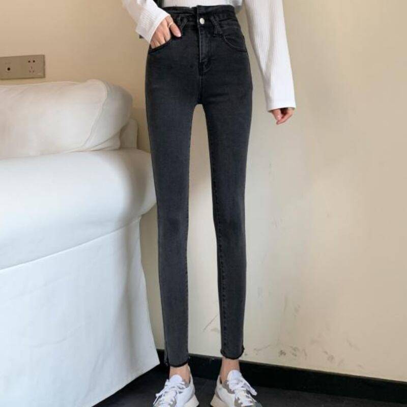 レディース ボトムス デニム ジーンズ パンツ ブラック ブルー お洒落 おしゃれ 春夏 秋冬 秋 冬 ママ ママコーデ 20代 30代 40代 デート お出かけ 普段使い 韓国 トレンド 可愛い 大