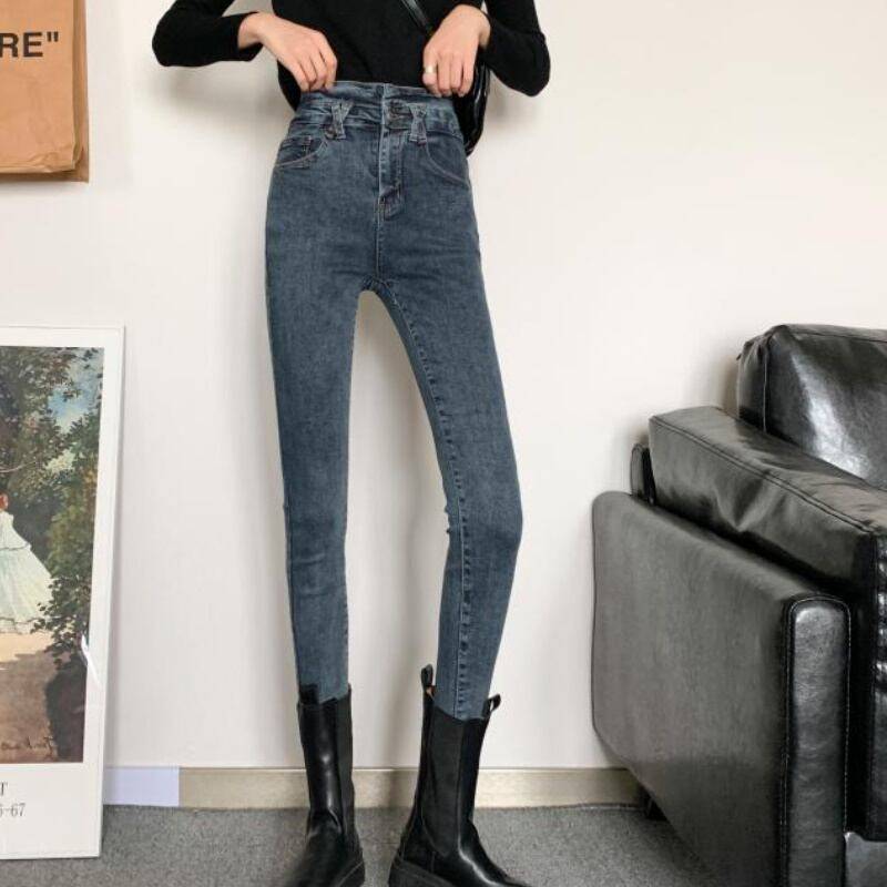 レディース ボトムス デニム ジーンズ パンツ ブラック ブルー お洒落 おしゃれ 春夏 秋冬 秋 冬 ママ ママコーデ 20代 30代 40代 デート お出かけ 普段使い 韓国 トレンド 可愛い 大