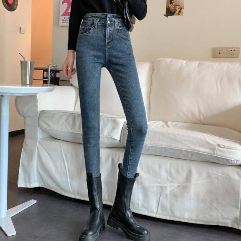 レディース ボトムス デニム ジーンズ パンツ ブラック ブルー お洒落 おしゃれ 春夏 秋冬 秋 冬 ママ ママコーデ 20代 30代 40代 デート お出かけ 普段使い 韓国 トレンド 可愛い 大