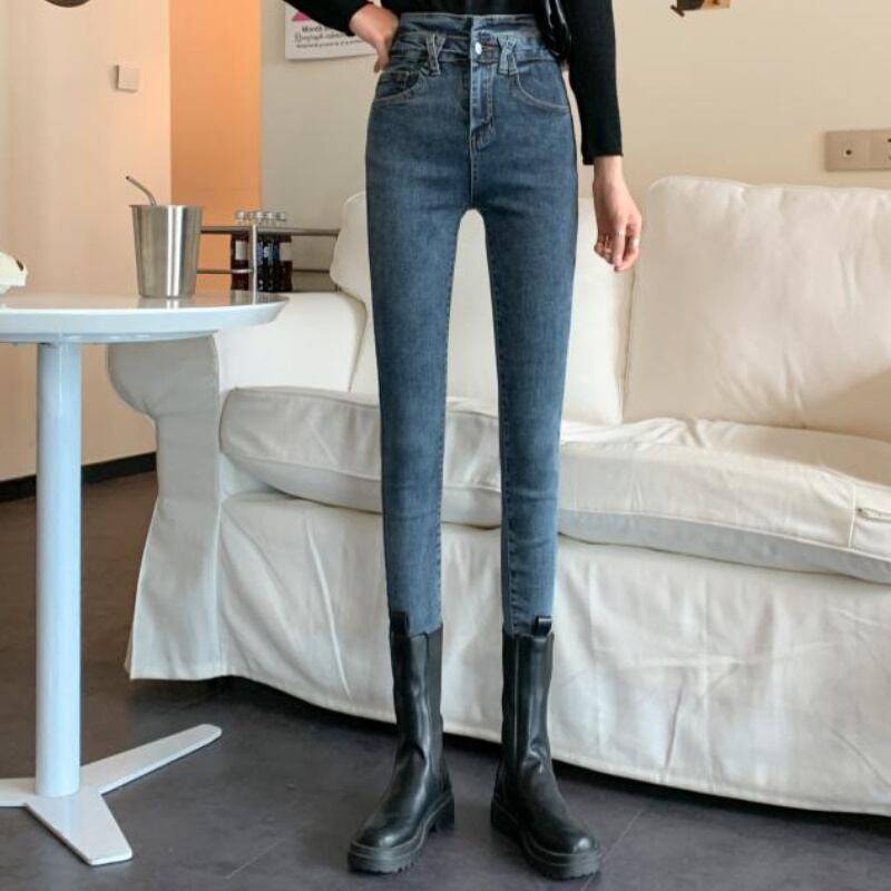 レディース ボトムス デニム ジーンズ パンツ ブラック ブルー お洒落 おしゃれ 春夏 秋冬 秋 冬 ママ ママコーデ 20代 30代 40代 デート お出かけ 普段使い 韓国 トレンド 可愛い 大