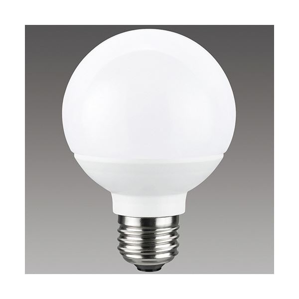 （まとめ）東芝ライテック LED電球 ボール電球形 E26口金 3.5W 昼白色 1個[x5]