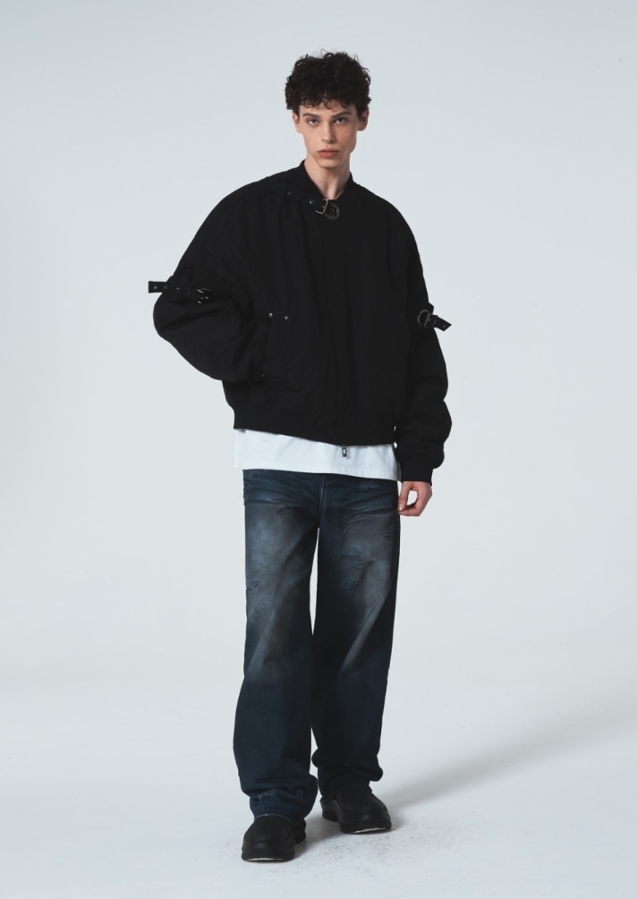 【MAISON MINED】 LINK EYELET STRAP MA-1 mdprevattcaulkingandwaterproofing.com