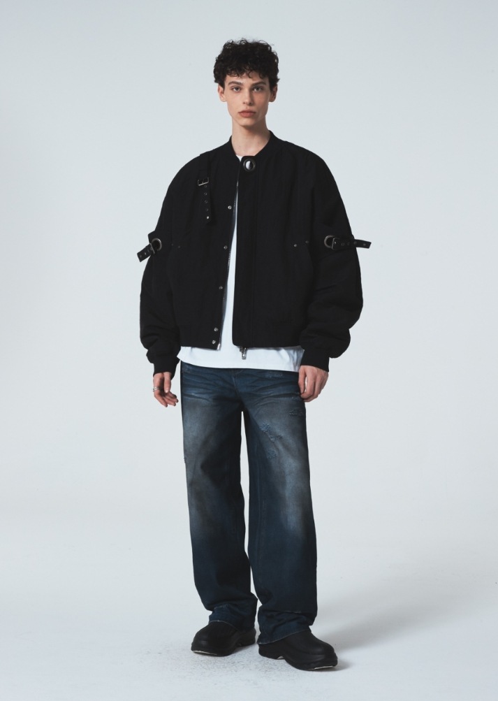 【MAISON MINED】 LINK EYELET STRAP MA-1 mdprevattcaulkingandwaterproofing.com