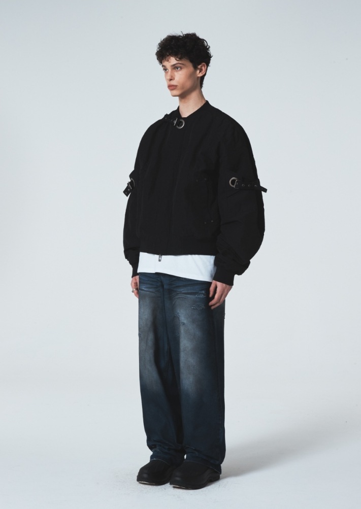 【MAISON MINED】 LINK EYELET STRAP MA-1 mdprevattcaulkingandwaterproofing.com