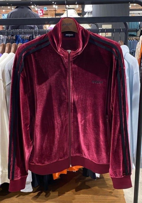 NER Velvet Track Top 人気商品 男女兼用