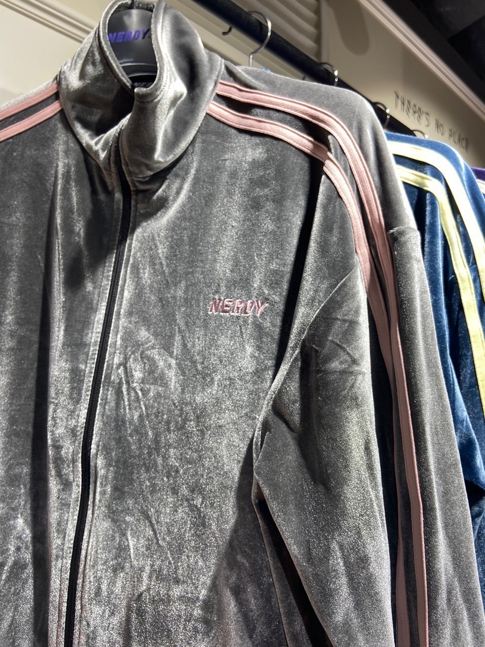 NER Velvet Track Top 人気商品 男女兼用