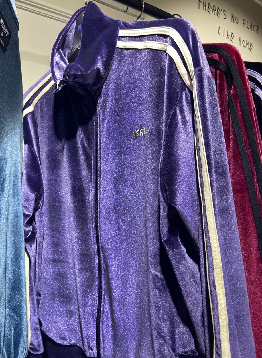 NER Velvet Track Top 人気商品 男女兼用