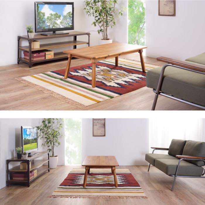 こたつテーブル 長方形 テーブル コタツ こたつ センターテーブル 石英管ヒーター