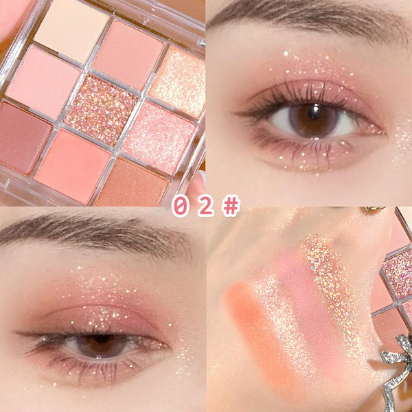 大量コスメまとめ売り　未使用〜残量9割　アイシャドウ　破格 Qoo10] PIPL アイシャドウパレット 9色 アイシャドウ