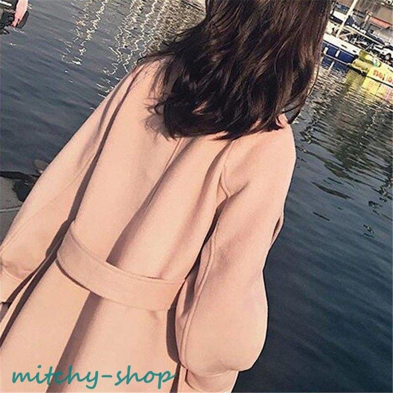 ラシャコート レディース ピンク ロングコート 春秋 アウター 膝下 コート チェスターコート パフスリーブ オシャレ 体型カバー 大きいサイズ ラシャコート レディース ピンク ロングコート 春秋 アウター 膝下 コート チェスターコート パフスリーブ オシャレ 体型カバー 大きいサイズ