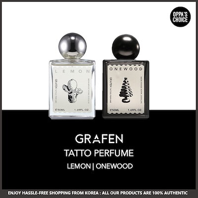 香水(ユニセックス) ONEWOOD GRA-FEN TATTOO PERFUME 50ML Grapen Tattoo Perfume™ One Wood 50ML Made in Korea