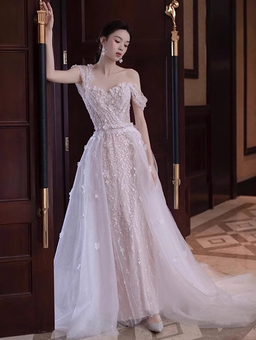 ウェディングドレス パーティードレス Wedding Dress Aライン