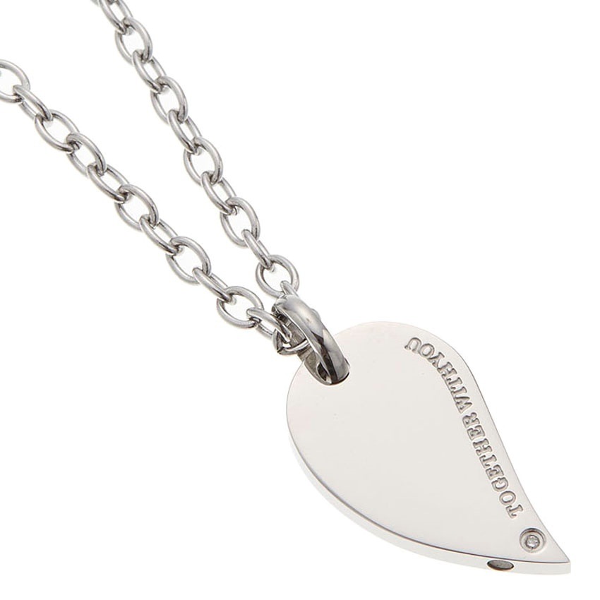 ネックレス メンズ サージカルステンレス ハート 逆さドロップ 金属アレルギー対応 ネックレス メンズ サージカルステンレス ハート 逆さドロップ 金属アレルギー対応