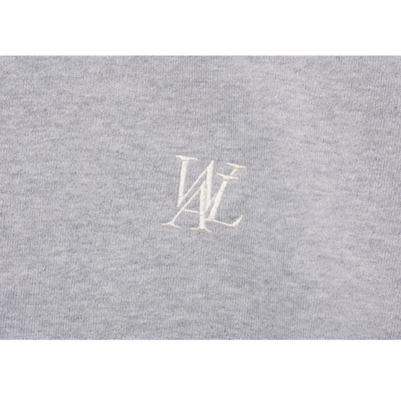 WOOALONG オーバーダイ セットアップ パーカー - グレー WOOALONG オーバーダイ セットアップ パーカー - グレー