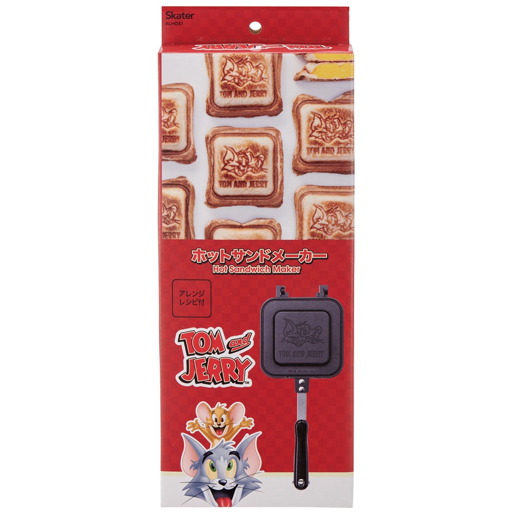 スケーター アルミ製ホットサンドパン トム＆ジェリー／ALHOS1